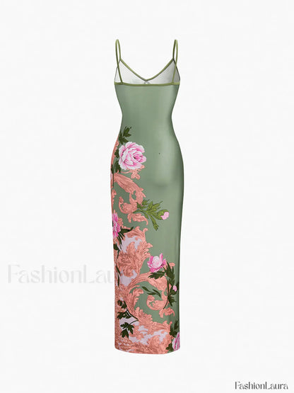 Summer Floral Long Dress