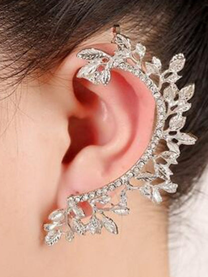 1PC Ear Cuff Single Earring For AAA Cubic Zirconia Street Date Alloy Classic Fashion for Women