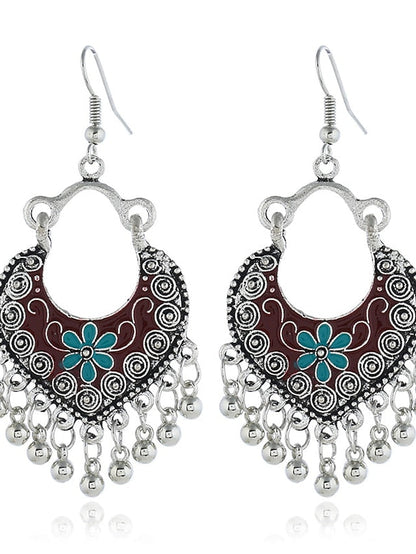 Earrings Vintage Street Flower Earring for Women