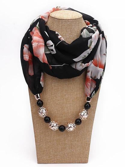 Scarves Infinity Scarf Daily Shading Chiffon Simple Bohemia Casual 1 PC for Women