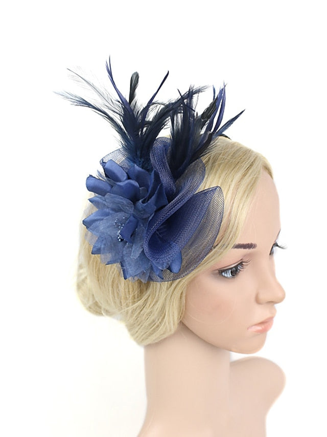 Hair Clip Chic & Modern Party Pure Color Headwear / Yellow / Purple / Fall / Winter / Spring for Women