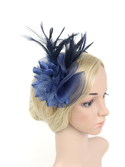 Hair Clip Chic & Modern Party Pure Color Headwear / Yellow / Purple / Fall / Winter / Spring for Women