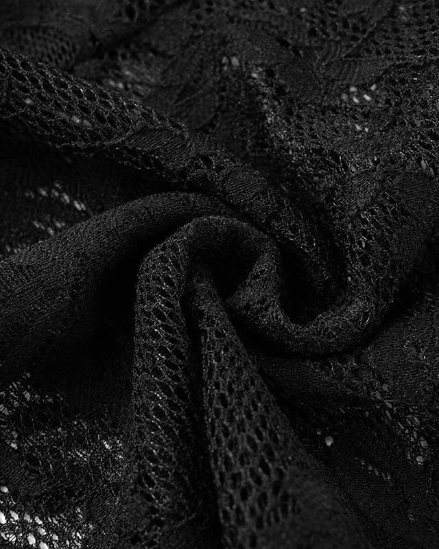 Lace Hip-Lifting Stretch Leggings