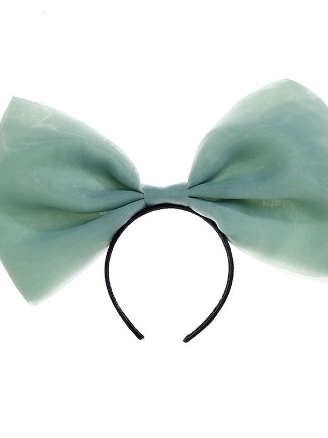 1PC Headbands For Halloween Party Evening Oversize Fabric Knot for Women