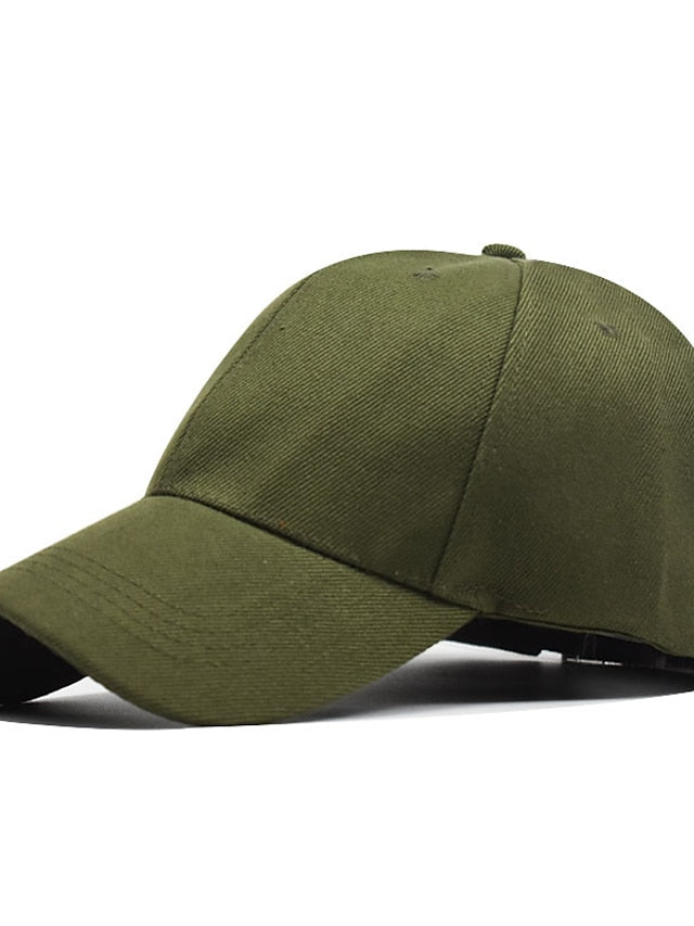 1pcs Unisex Cap Casual Solid Curved Sun Visor Baseball Cap Adjustable Snapback Hats For Women Men Hip Hop Cap Street Dad Hat for Women