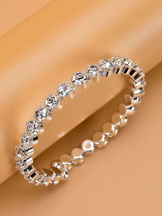 Bracelet Classic Fashion Fashion Personalized Luxury Elegant Plastic Bracelet Jewelry Silver For Wedding Party Evening Gift Date Birthday for Women