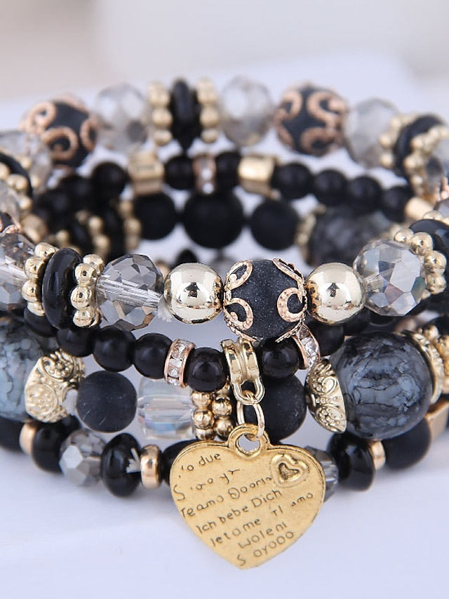 Bracelets Fashion Outdoor Heart Bracelets & Bangles for Women