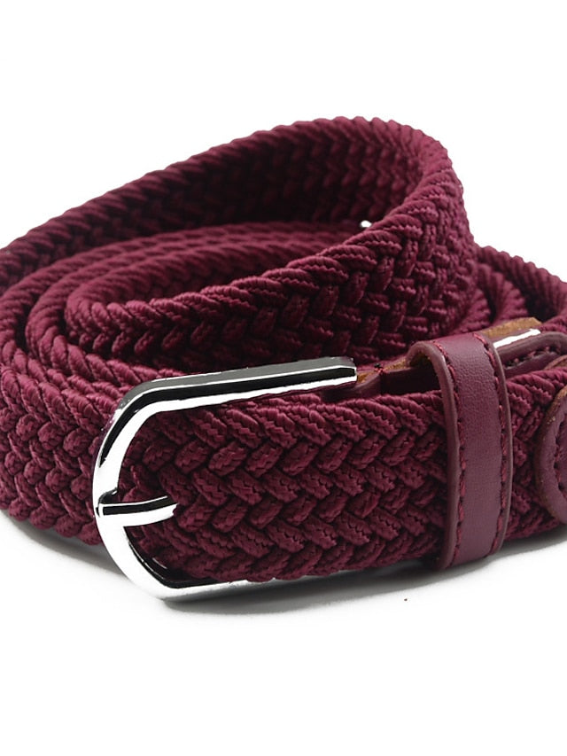 Waist Belt Party Wedding Street Casual Black White Belt Pure Color Fabric Red Gray Fall Winter for Women