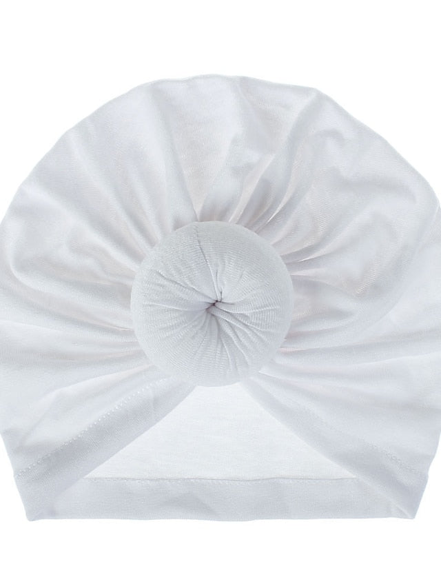 Kid's Fascinators Muslim Hijab Outdoor Home Daily Solid / Plain Color Polyester Cloth Casual Boho Casual / Daily 1 pcs for Women