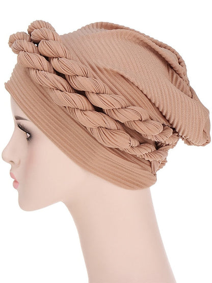 Turban Home Daily Solid / Plain Color Polyester Casual 1 pcs for Women