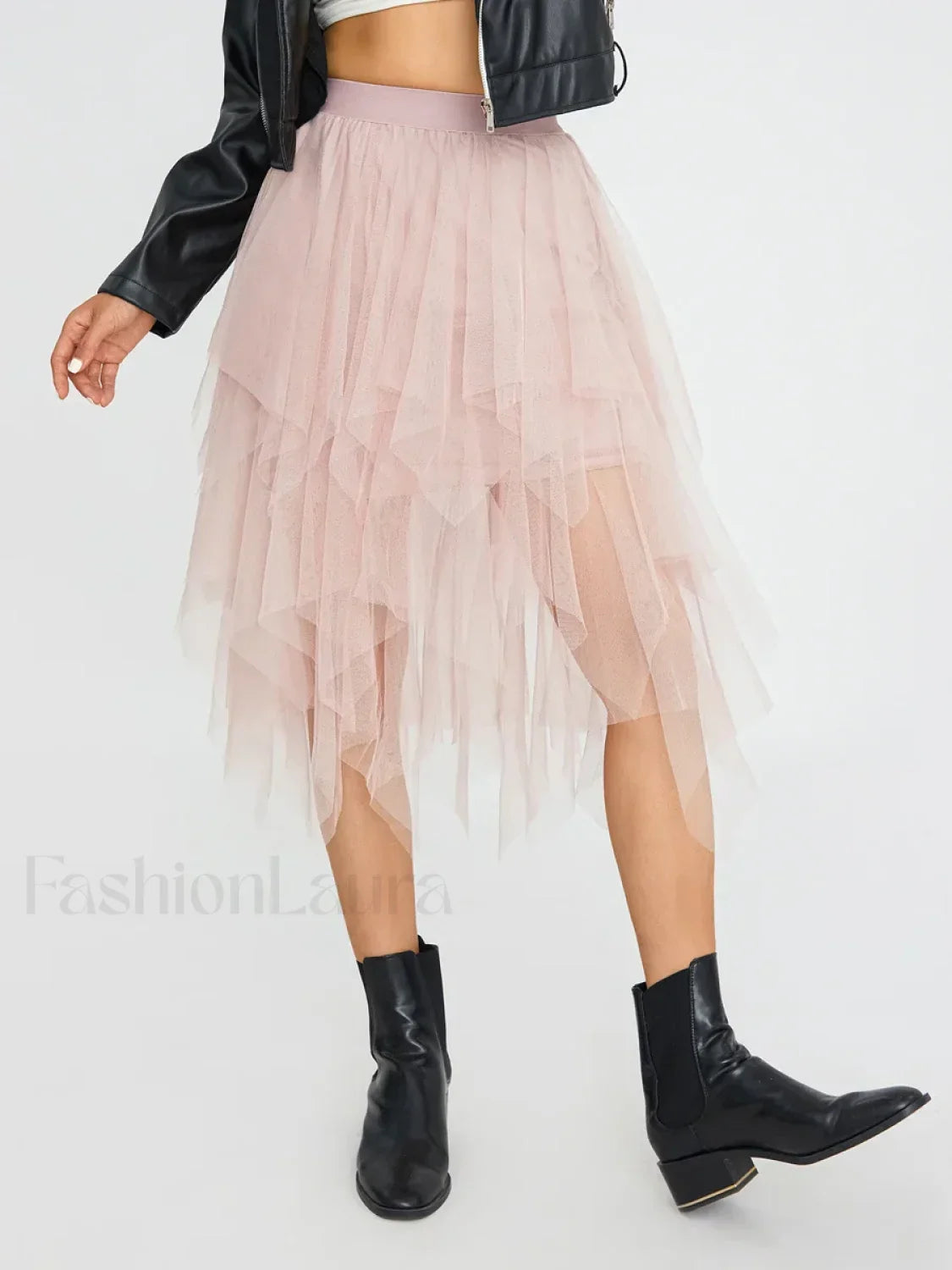 Tulle Multi-Layer Mesh Skirt