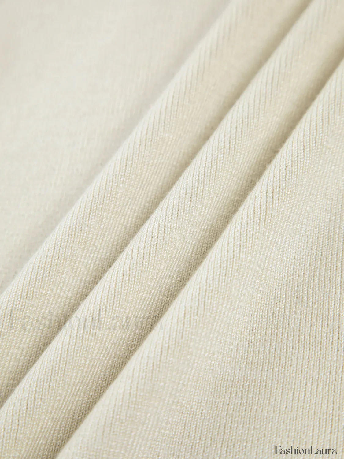 Two Tone Double Sided Modern Long Sleeve Knit Top