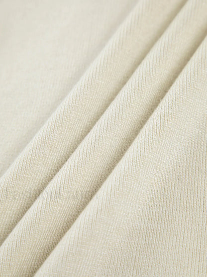 Two Tone Double Sided Modern Long Sleeve Knit Top