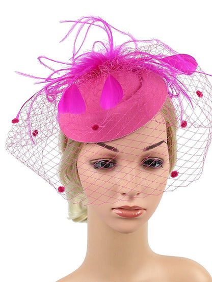 Hair Clip Chic & Modern Party Pure Color Headwear / Black / Red / Blue / Fall / Winter for Women