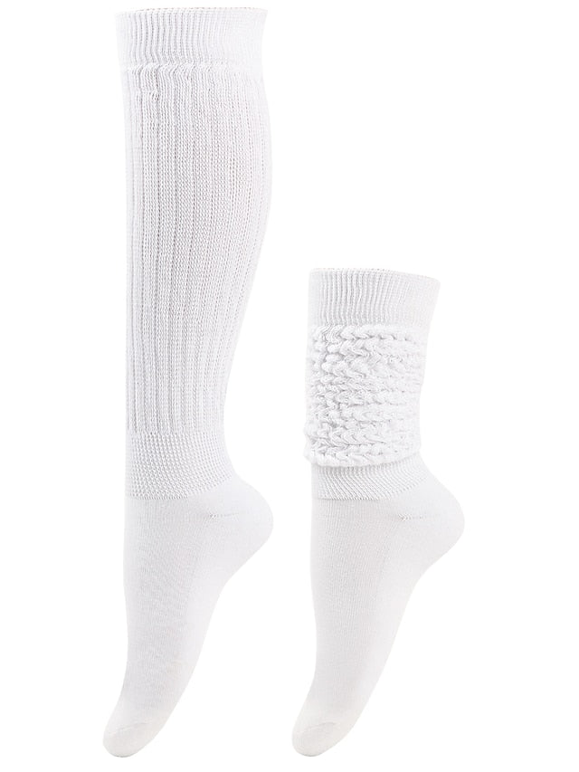 Crew Socks Home Work Daily Solid Color Polyester Spandex Simple Casual Warm Casual 1 Pair for Women