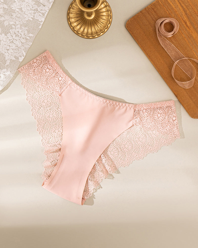 Semi-transparent Lace Panties
