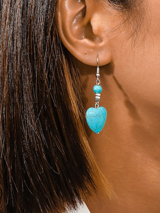 Earrings Vintage Outdoor Heart Earring for Women