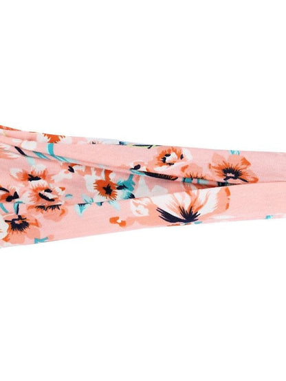 europe and the united states cross-border fashion sports hairband yoga bundle sweat-absorbing headband new ladies wide-brimmed printed headwear for Women