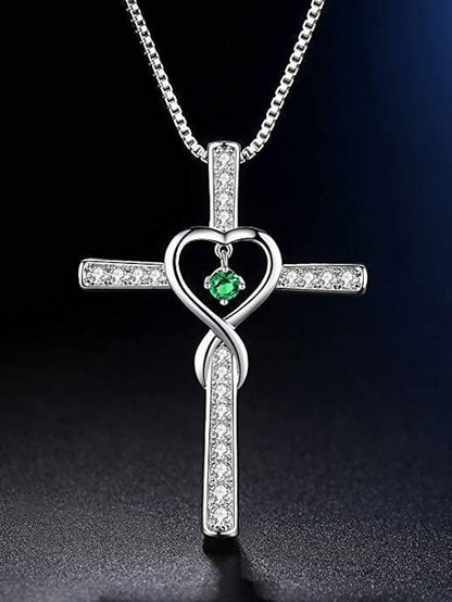 necklace Chic & Modern Street Heart Necklaces / Red / Green / Purple / Fall / Winter for Women