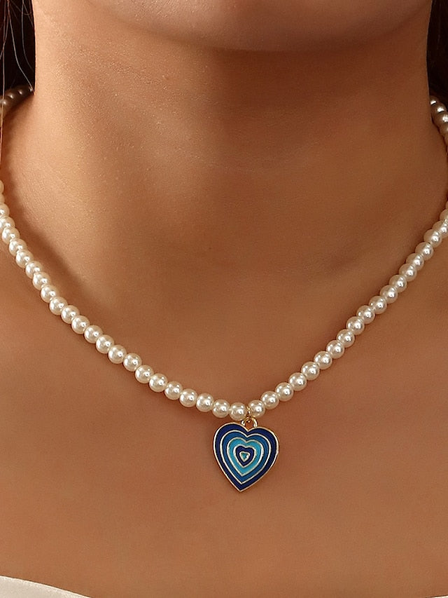 necklace Active Party Necklaces / Blue / Green / Fall / Winter / Spring for Women