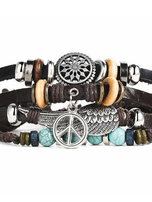 Bracelets Artistic Party Color Block Bracelets & Bangles / Black / Silver / Blue / Fall / Winter for Women