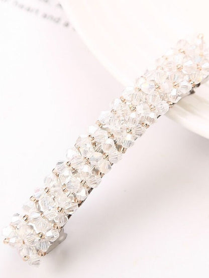 1PC Hair Clip For Daily Glitter Shiny Reinstone Alloy for Women