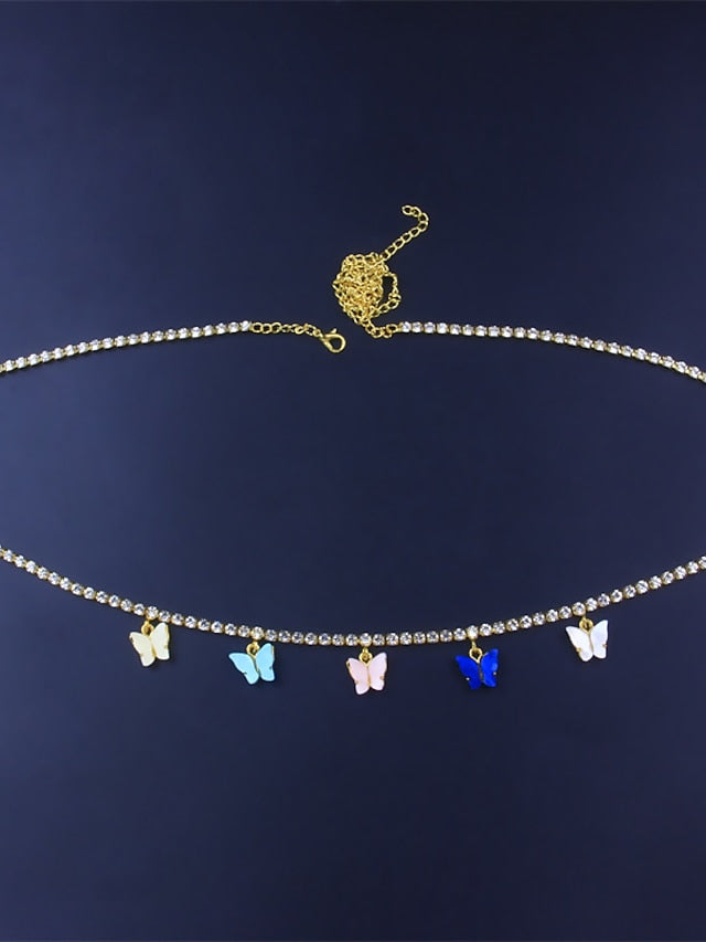 body chain Fashion Street Butterfly Headwear for Women