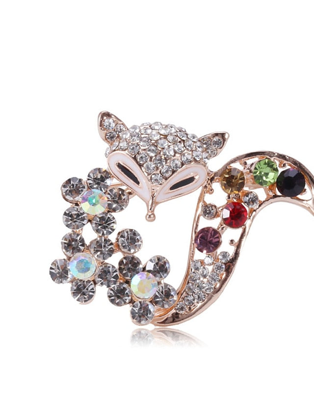 Brooches Chic & Modern Street Fox Brooch / White / Fall / Winter / Spring / Summer for Women