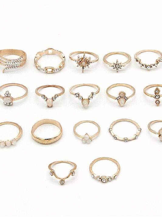 Rings Archaistic Outdoor Geometry Ring for Women