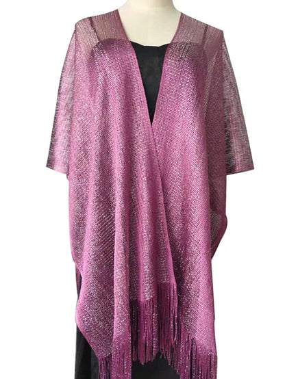 Shawls & Wraps Dailywear Daily Outdoor Yellow Purple Scarf Pure Color / Fall / Winter / Spring / Summer / Polyester for Women