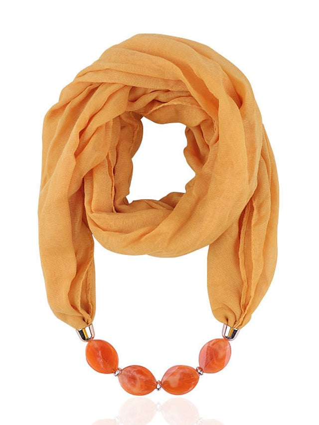 Scarves Infinity Scarf Daily Holiday Linen Bohemia Warm Decoration 1 PC for Women