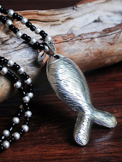 necklace Archaistic Street Fish Necklaces for Women