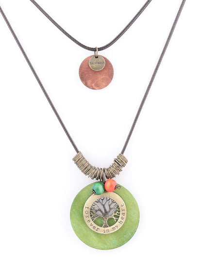 necklace Archaistic Street Tree Necklaces for Women