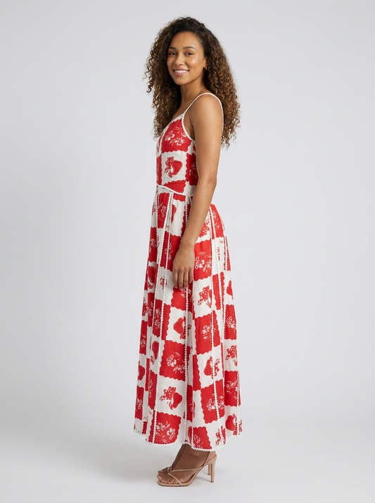 Indira Floral Maxi Dress