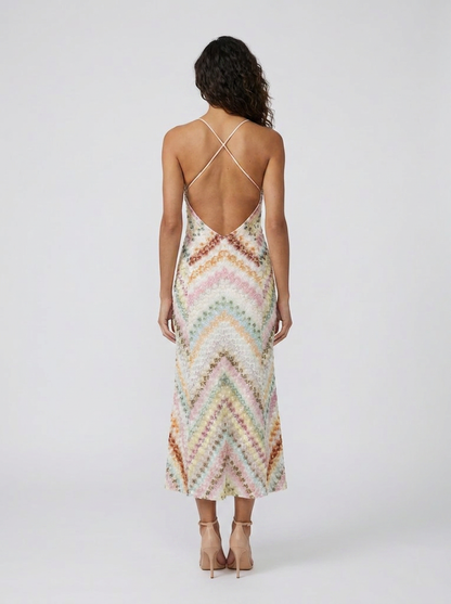 Holly Open Back Maxi Dress