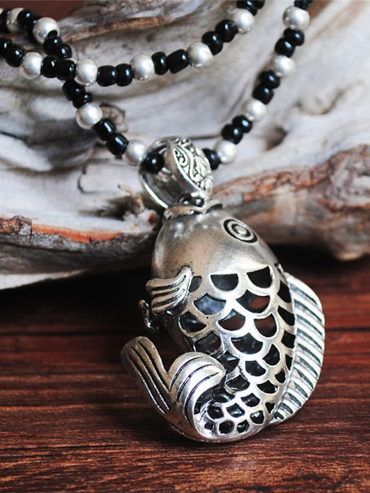 necklace Archaistic Street Fish Necklaces for Women