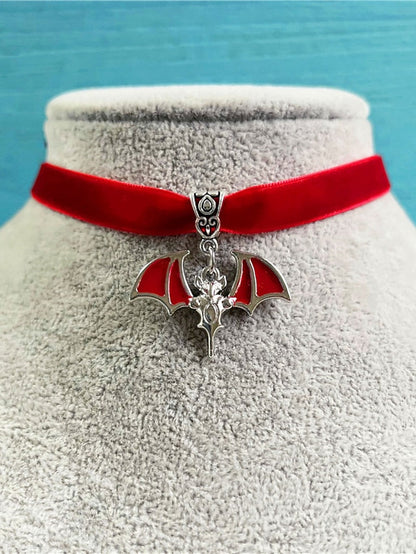 necklace Vintage Halloween Heart Necklaces for Women