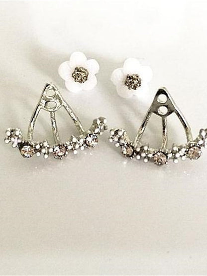 Earrings Chic & Modern Street Flower Earring / Gold / Silver / Fall / Winter / Spring for Women