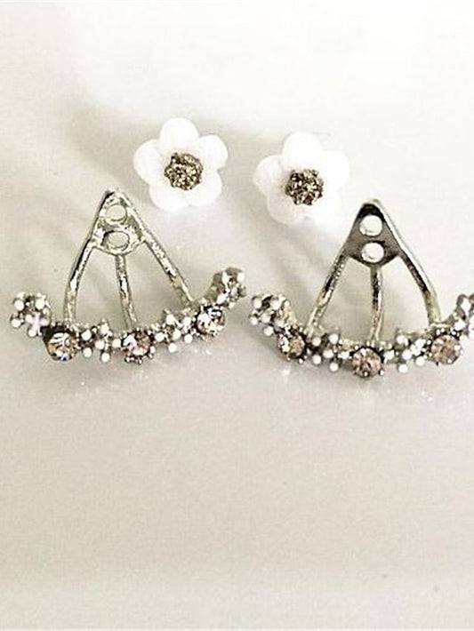 Earrings Chic & Modern Street Flower Earring / Gold / Silver / Fall / Winter / Spring for Women