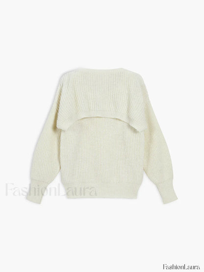 Utility Two Graceful Piece Bolero Sweater