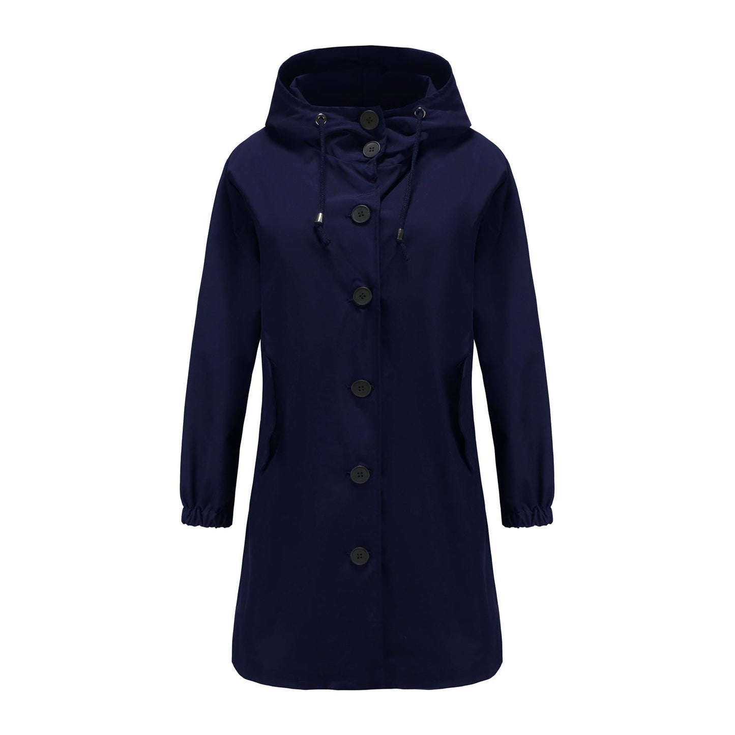 Chaqueta impermeable informal con capucha para mujer | Ideal para actividades al aire libre
