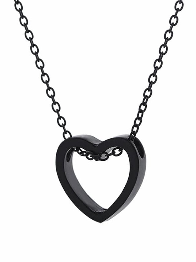 1PC Pendant Necklace For Daily Alloy Classic Heart for Women