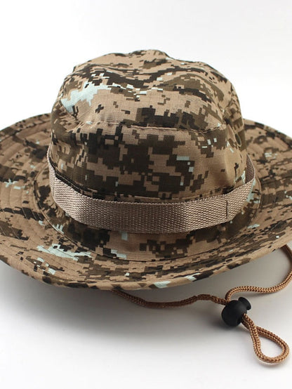 Men's Bucket Cloche Hat Outdoor Daily 3D Dgital Print Polyester Cloth Vacation Casual Outdoor 1 pcs for Women