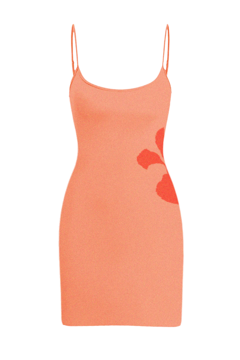 Vestido mini de punto Mali