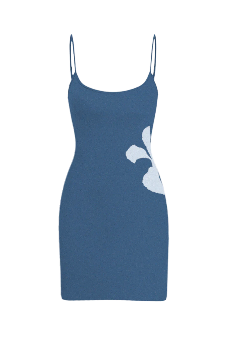 Vestido mini de punto Mali