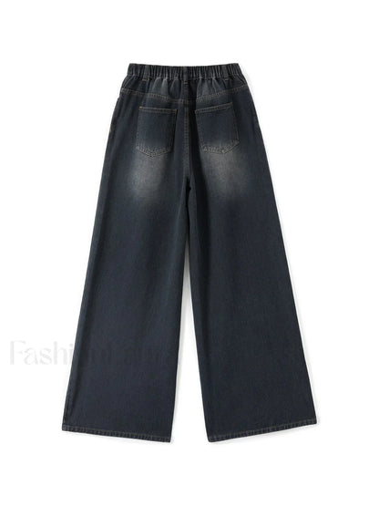 Vintage Blue 90s Boyfriend Jeans