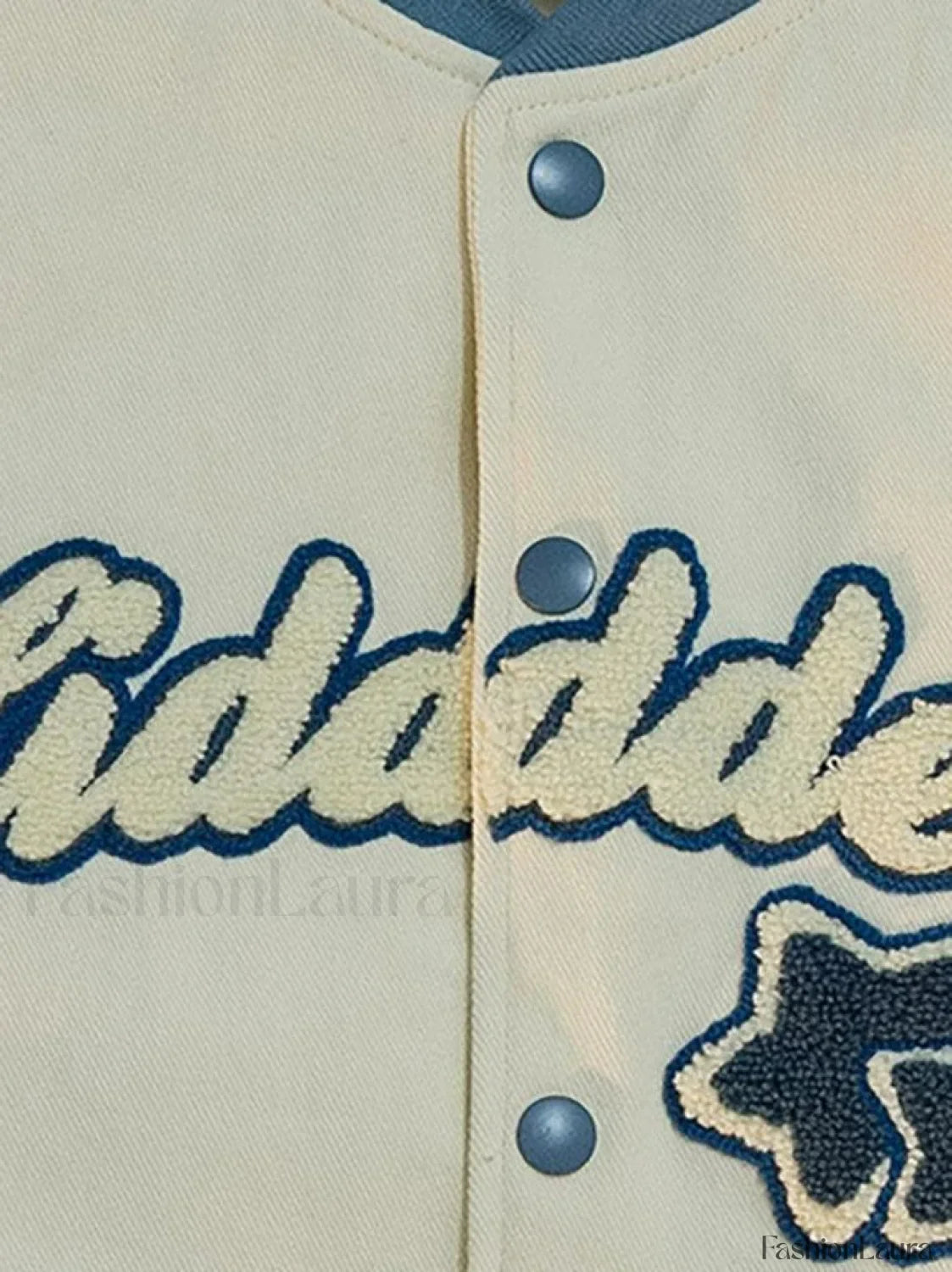 Vintage Embroidery Varsity Jacket