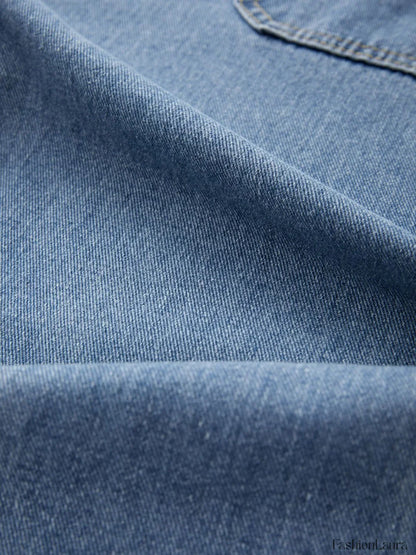 Vintage Star Distressed Cargo Jeans