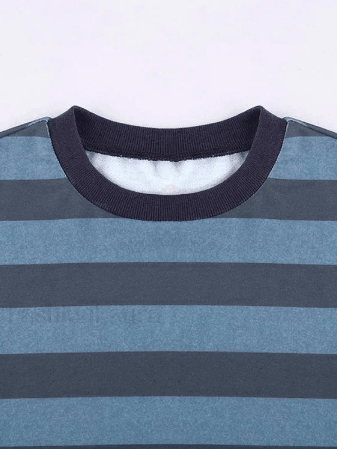 Vintage Striped Pullover Sweatshirt