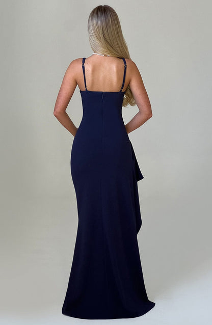 Alejandra Maxi Dress-Navy